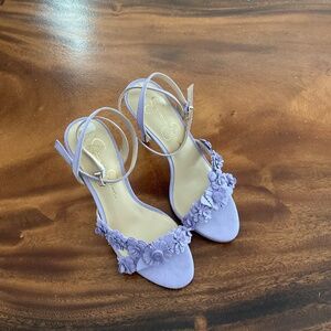 Jessica Simpson | Lavender Floral Heels